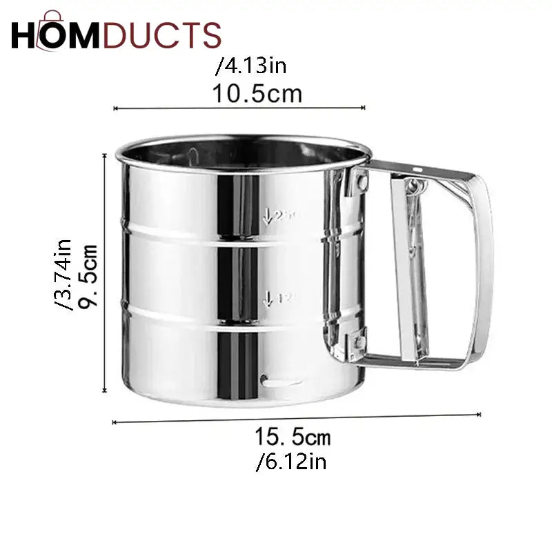 Stainless Steel Flour Strainer