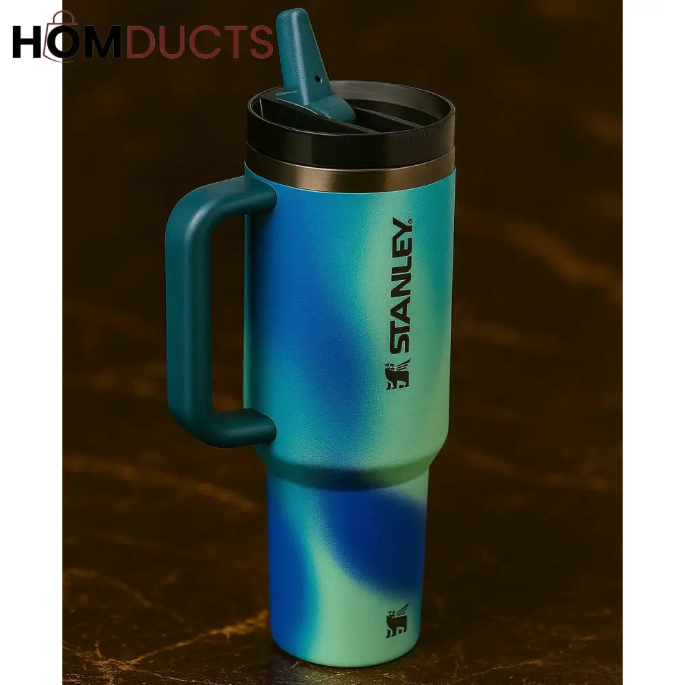 Stanley Frequency Quencher H2.0 FlowState™ Tumbler Coastal Teal Motion | 40 OZ