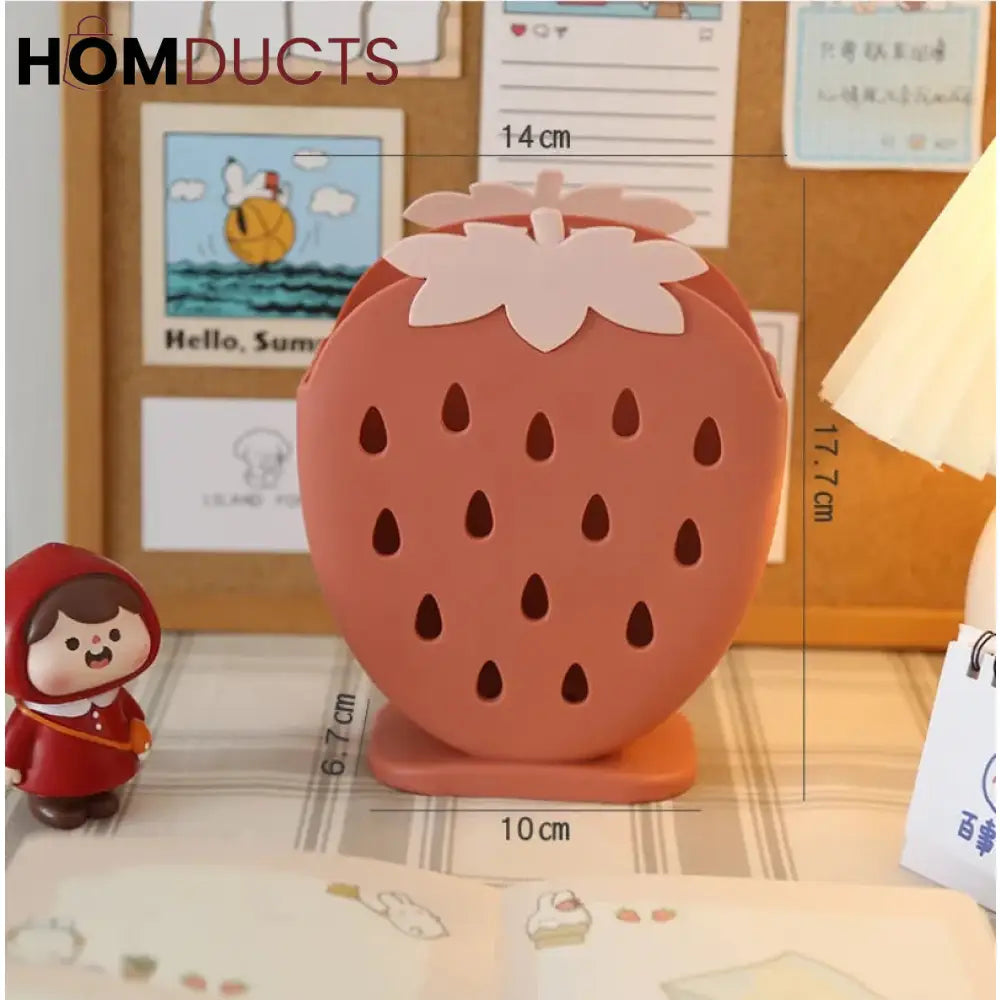 Strawberry Shape Multi Purpose Holder
