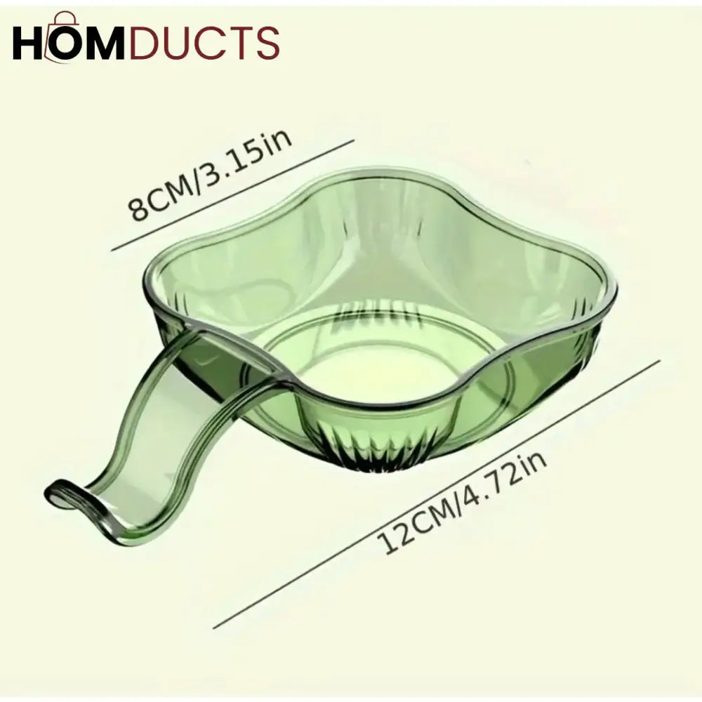 Transparent Square Handle Sauce Dip Bowls β Stackable Seasoning & Condiment Serving Dishes 6pcs