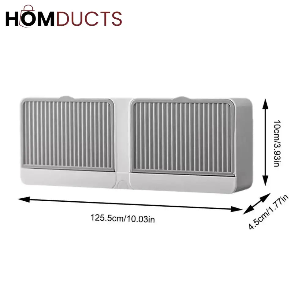 Wall Mounted Double Sided Soap Box