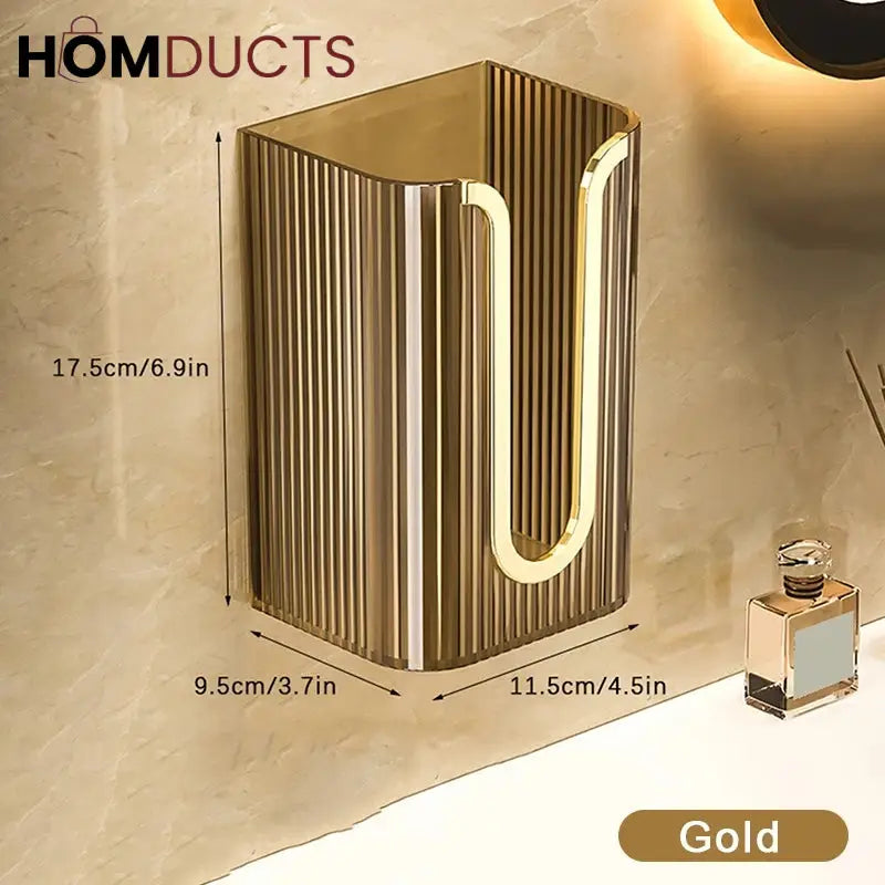 Wall Mounted Transparent Tissue Box