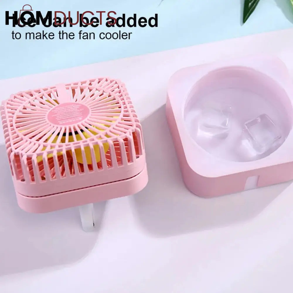 Wireless Mist Fan With Night Bulb