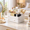 Heavy-Duty Stackable Cosmetic & Makeup Organizer with Drawers lifestyle