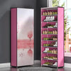 10 Layer Printed Shoe Rack
