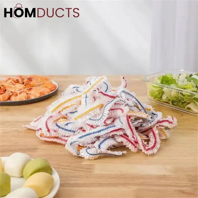 100Pcs Colorful Food Cover