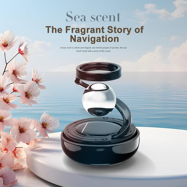 Luxury Magnetic Floating Car Showpiece – Premium Black & Silver Design