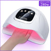SUN X15 MAX Intelligent Infrared Sensing UV LED Nail Dryer – Fast Dry Gel Nail Dryer for Manicure and Pedicure
