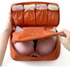 Travel Underwear and Bra Organizer Bag – Portable Lingerie Storage Pouch with Compartments for Socks, Panties, and Bras