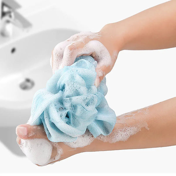 Luxury Exfoliating Bath Set – Back Scrubber, Loofah & Body Glove