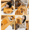 3-in-1 Cartoon Cushion Blanket – Plush Pillow & Travel Blanket