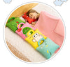 3-in-1 Cartoon Cushion Blanket – Plush Pillow & Travel Blanket