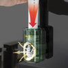 Luxury Automatic Toothpaste Dispenser – Wall Mounted Acrylic Brush Holder