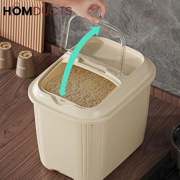 Container To Keep Rice 10kg Moisture-proof Sealed Rice Container – Homducts