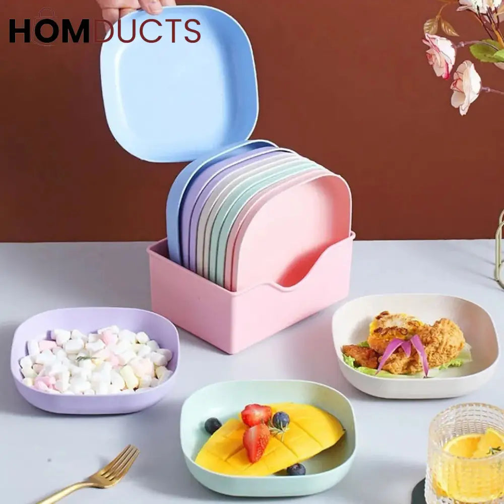 10Pcs Creative Plate Set