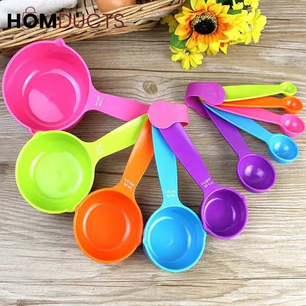 10Pcs Measuring Cup And Spoon Set