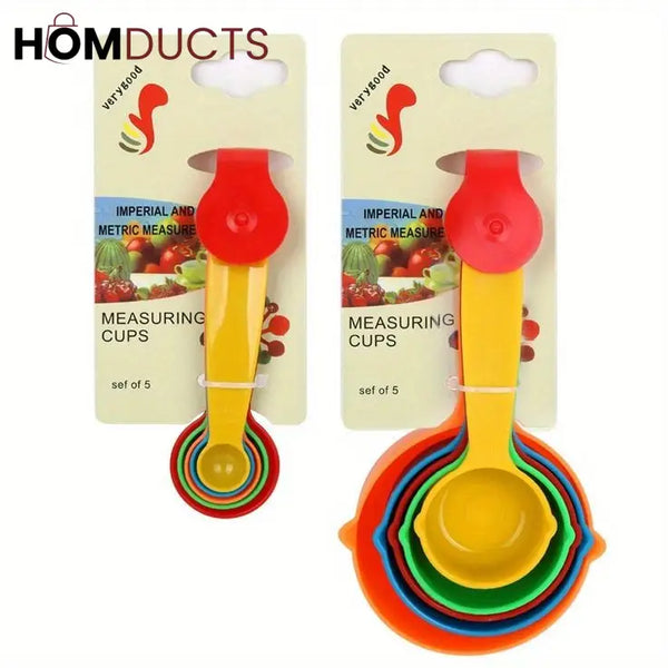 10Pcs Measuring Cup And Spoon Set