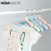 10Pcs Nonslip Metal Clothes Hanger