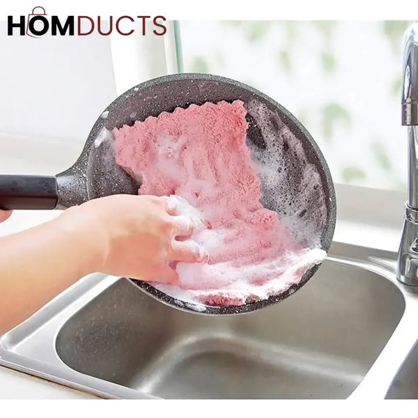 10Pcs Super Absorbent Kitchen Cleaning Towel