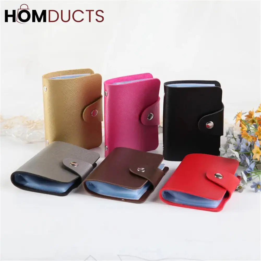 12 Grid Portable Id Card And Credit Holder