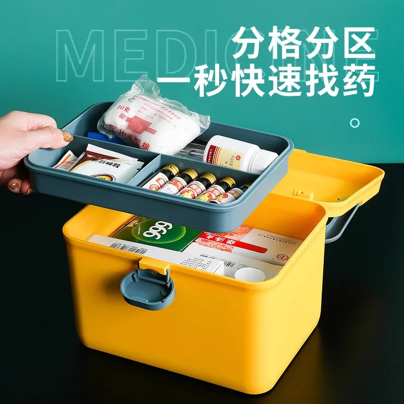 Large Capacity Medicine Box
