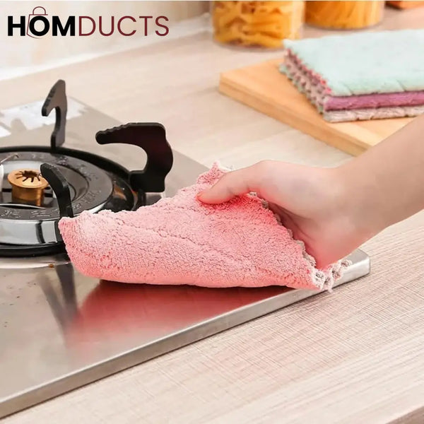 10Pcs Super Absorbent Kitchen Cleaning Towel