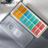 16Grid Silicone Ice Cube Tray With Convenient Water Filling System