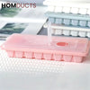 16Grid Silicone Ice Cube Tray With Convenient Water Filling System