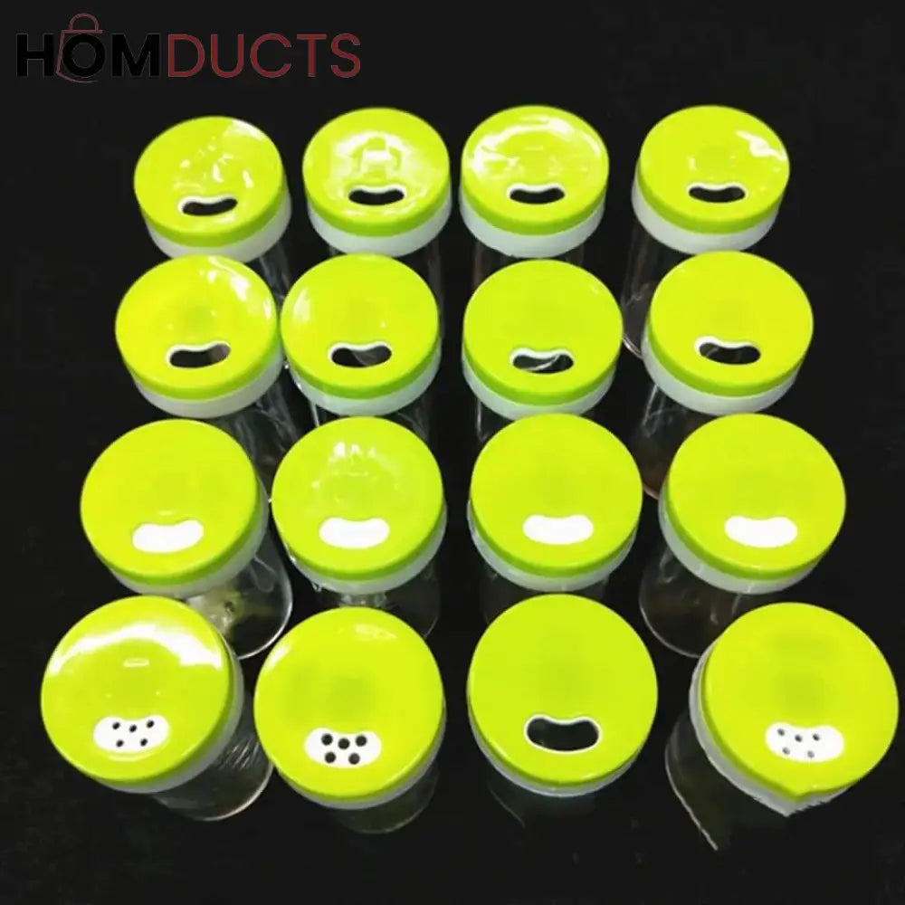 16Pcs Rotating Spice Rack