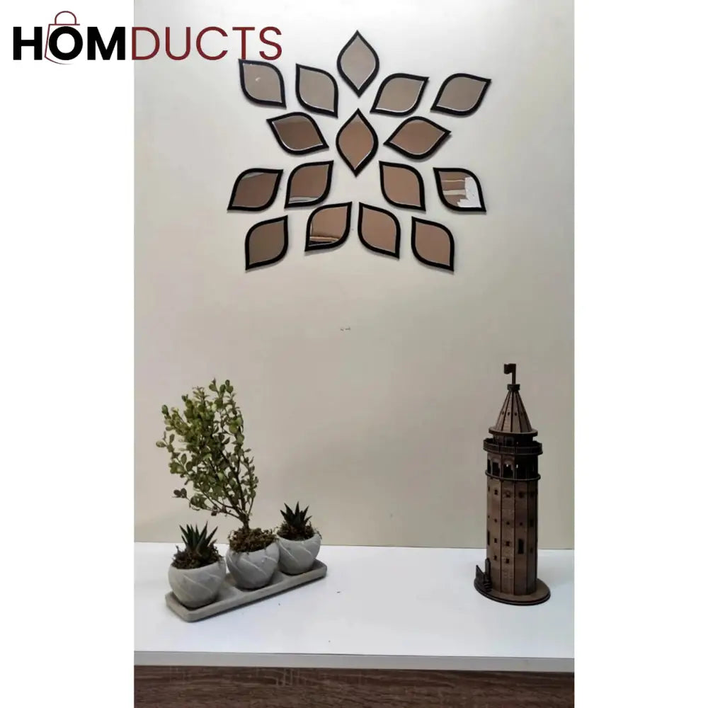 16Pcs Water Drop Acrylic Stickers
