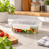 Double Lock Glass Food Keeper – 450ml in a premium lifestyle setting