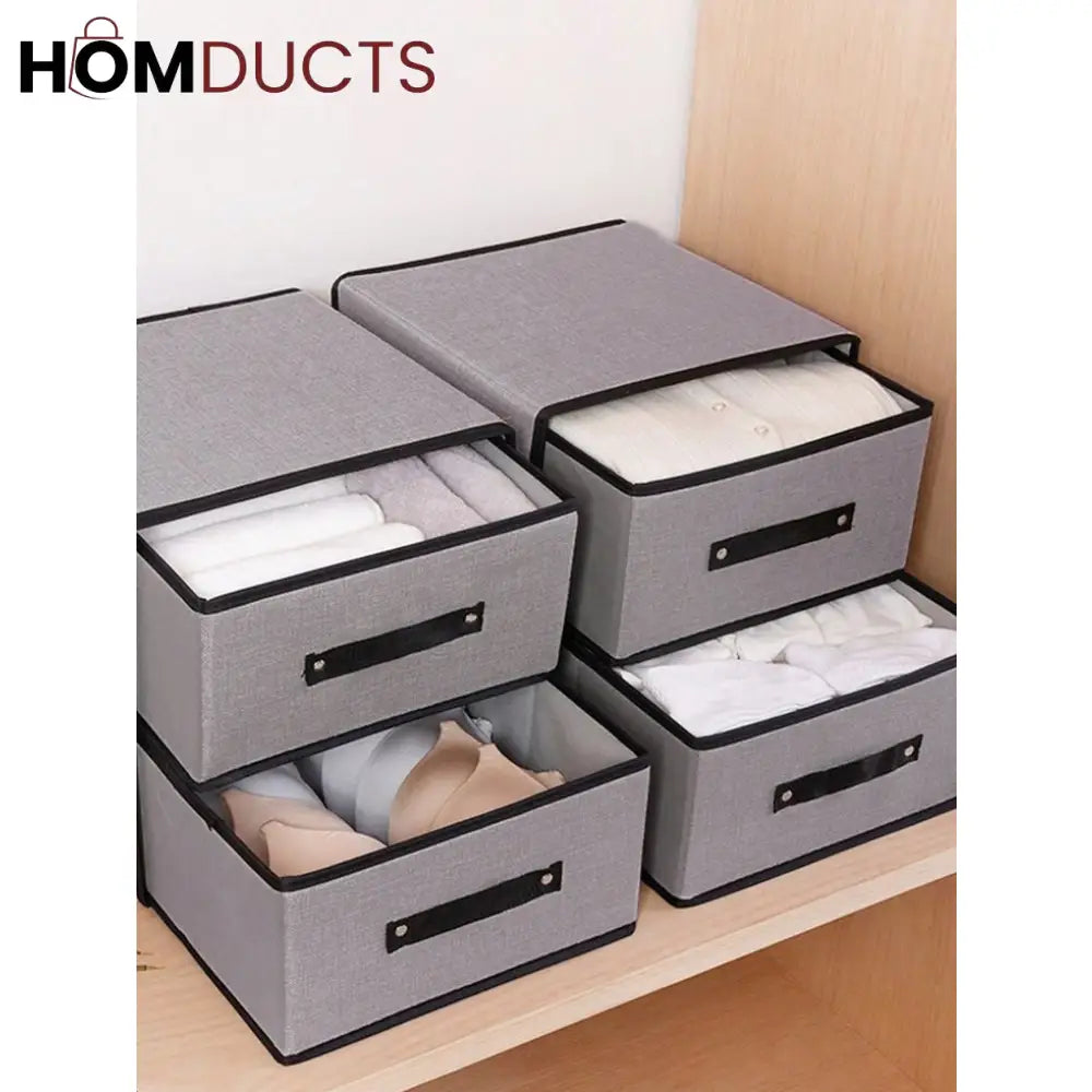 2 Drawer Fabric Storage Box