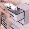 2 Drawer Fabric Storage Box