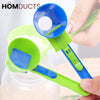 2-in-1 Measuring Spoon and Funnel – Multipurpose Kitchen Tool with Built-In Scale for Powder & Liquid Transfer