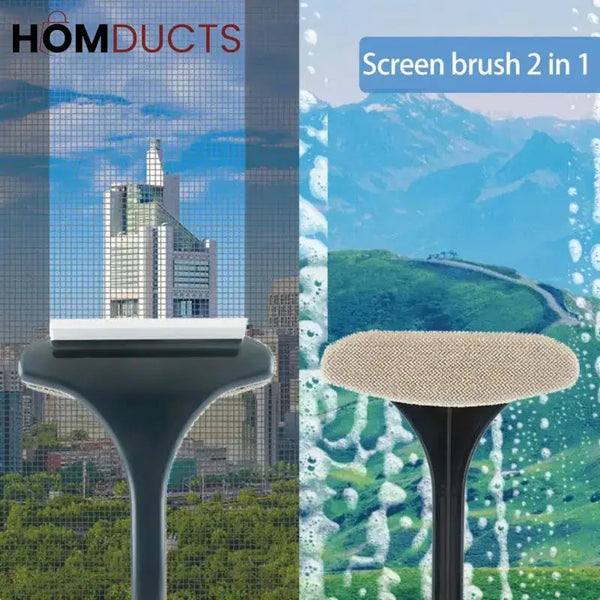 2 In 1 Window Cleaning Brush