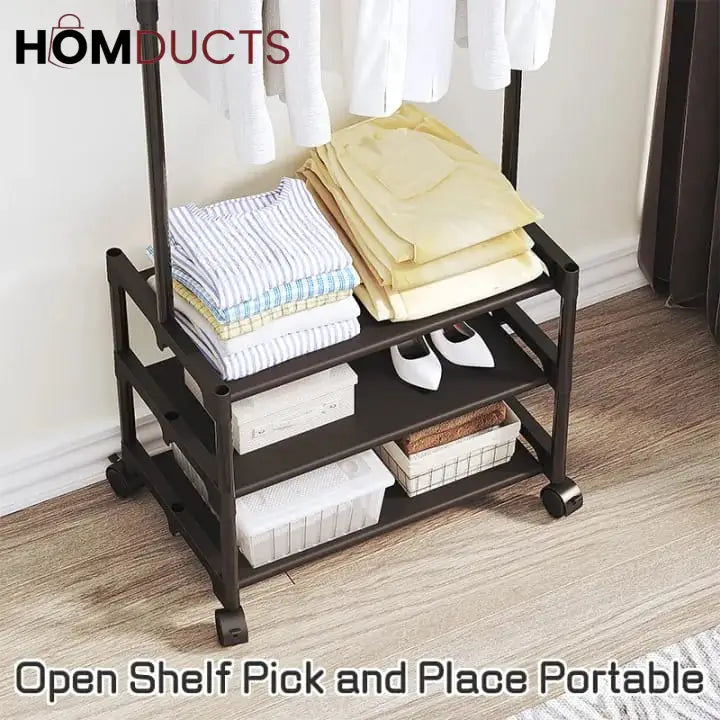 3 Layer Attachable Cloth Rack