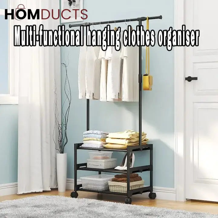 Cloth Rack Attachable 2 layer Attachable Cloth Rack – Homducts