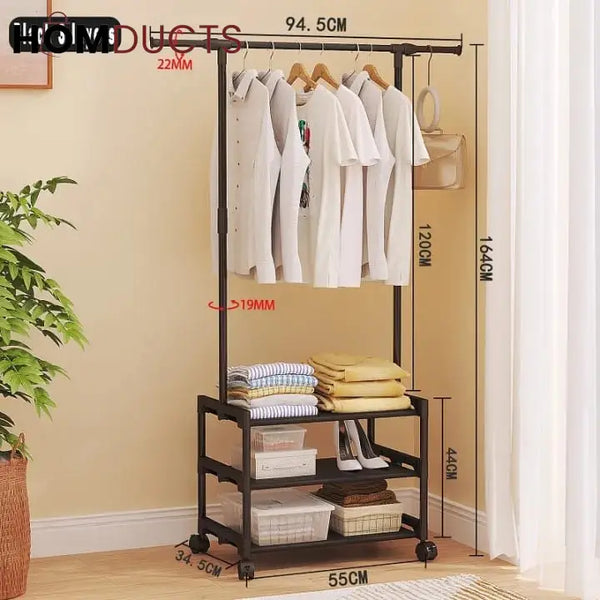 2 layer Attachable Cloth Rack – Homducts