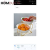 2 Layer Ceramic Fruit Platter