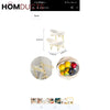 2 Layer Ceramic Fruit Platter