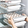 2 Layer Drawer Egg Storage Box