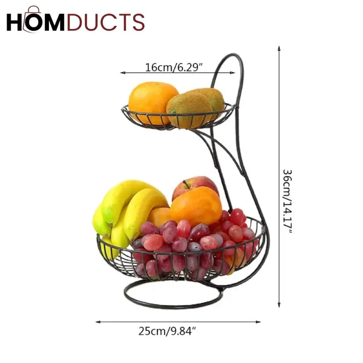 2 Layer Fruit Basket