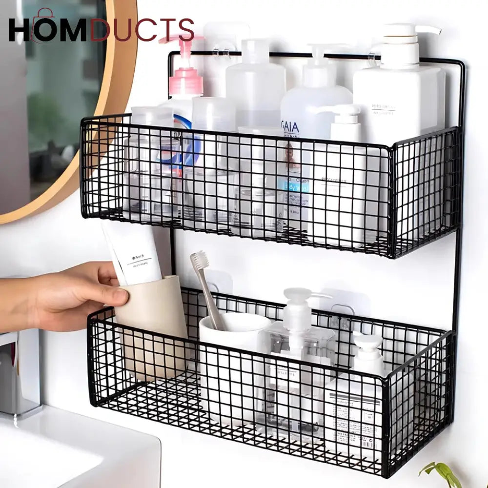 2 Layer Metal Storage Rack (Premium Quality)