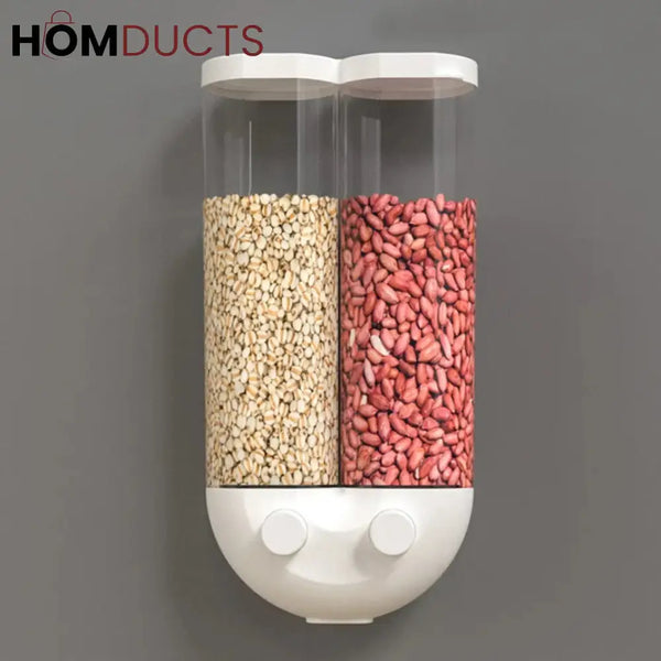 2 Partition U Shape 2.5L Cereal Dispener