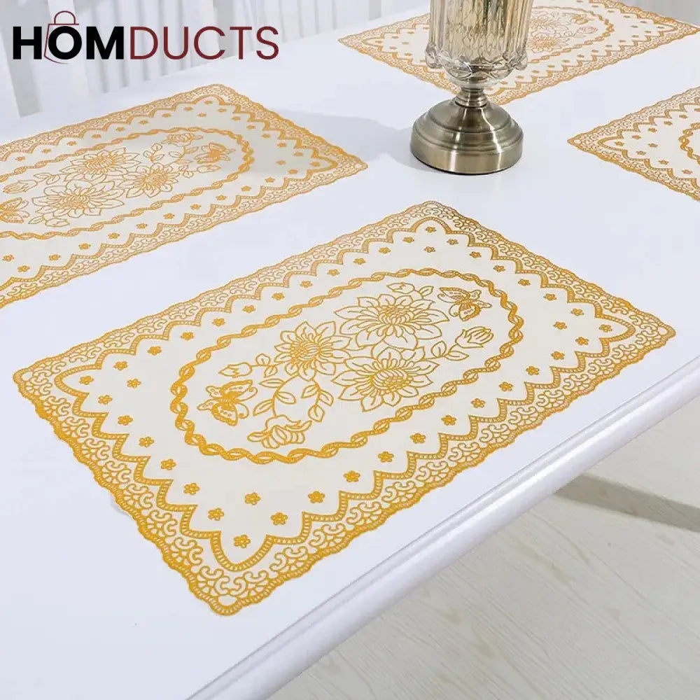 2 Pcs European Style Placemat