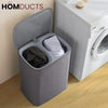 2 Portions Laundry Basket With Lid (Premium Quality)