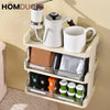 2 Tier Kitchen Tea And Coffee Organizer