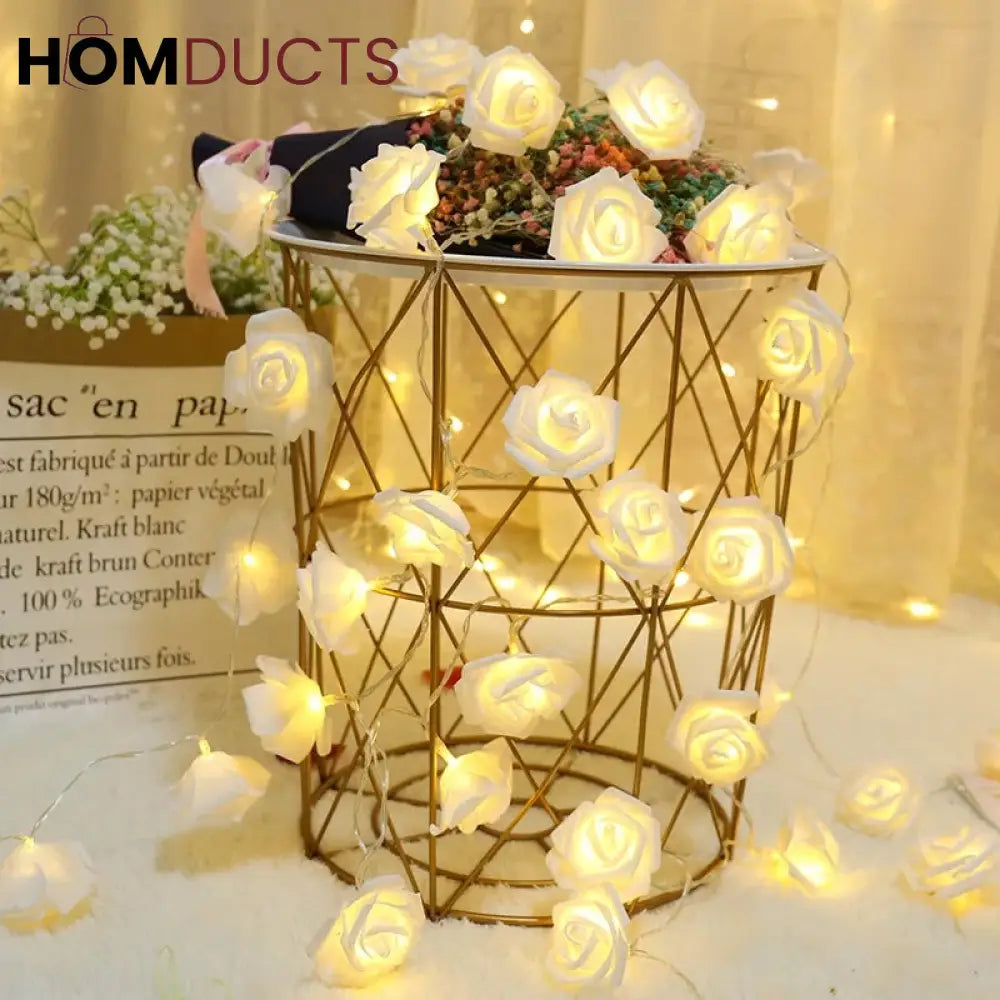 20 Flower Led String Light – Homducts
