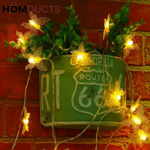 20 Led Big Butterfly Lights