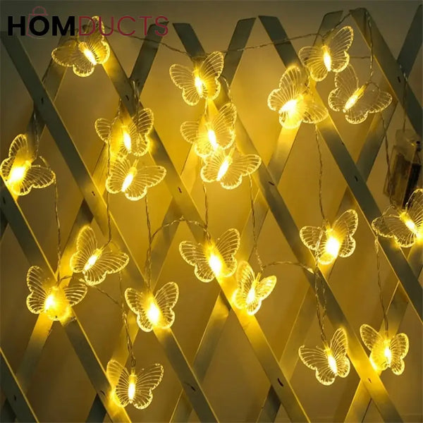 20 Led Butterfly String Light